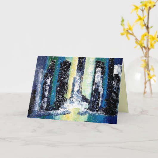 Wenskaarten - De dageraad Kaart (Gele Bloem)