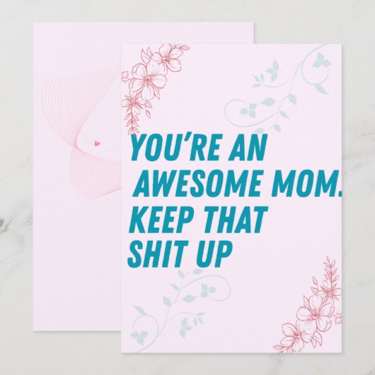 Wenskaarten Feestdagenkaart (Voorkant / Achterkant)