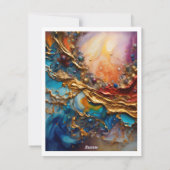 Wenskaarten Feestdagenkaart (Achterkant)