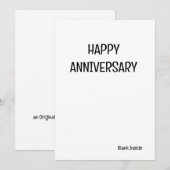 Wenskaarten - Jubileum Kaarten - FUNNY! (Voorkant / Achterkant)