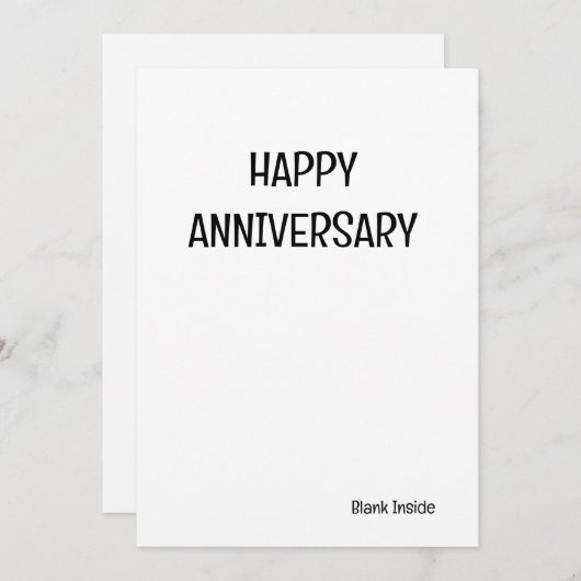 Wenskaarten - Jubileum Kaarten - FUNNY! (Voorkant / Achterkant)