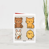 Wenskaarten Kaart (Achterkant)