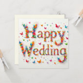 Wenskaarten Kaart (Voorkant / Achterkant in situ)