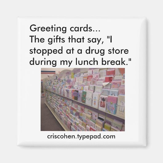 Wenskaarten magneet (Voorkant)