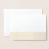 Wenskaarten met gouden kleuren uit China Folie Kaarten (Voorkant met envelop)