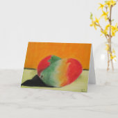 Wenskaarten met "Mango" van Amber Larsen Kaart (Gele Bloem)