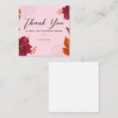 Wenskaarten Notitiekaartje (Voorkant / Achterkant)