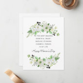 Wenskaarten Notitiekaartje (Voorkant / Achterkant in situ)