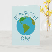 Wenskaarten op de Dag van de Aarde Kaart (Gele Bloem)