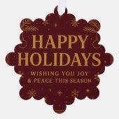 Wenskaarten Ornament Kaart (Voorkant)