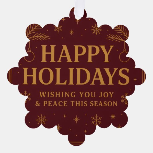 Wenskaarten Ornament Kaart (Voorkant)