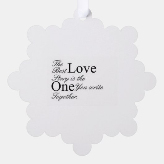 Wenskaarten Ornament Kaart (Achterkant)