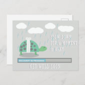 Wenskaarten Profiteer snel van de snelle Cartoon Briefkaart (Voorkant / Achterkant)