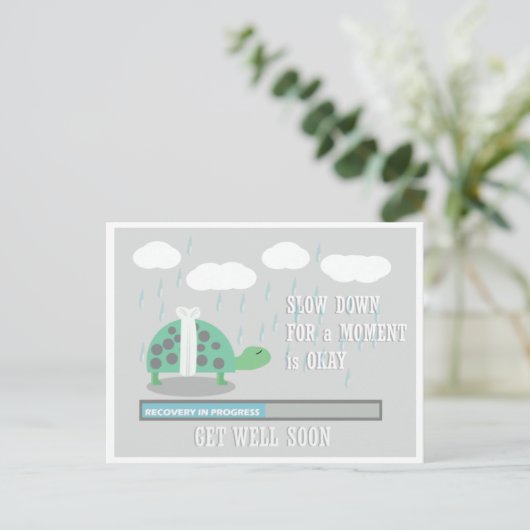 Wenskaarten Profiteer snel van de snelle Cartoon Briefkaart (Staand voorkant)