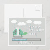 Wenskaarten Profiteer snel van de snelle Cartoon Briefkaart (Voorkant / Achterkant)