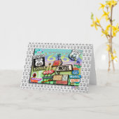 Wenskaarten - Route 66 De Moederweg 18SQ Kaart (Gele Bloem)