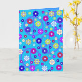 WENSKAARTEN -  - STROMEN KAART (Gele Bloem)