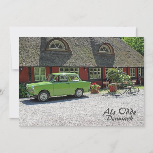 Wenskaarten uit Denemarken! Feestdagenkaart (Voorkant)