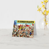 wenskaarten van 132 Romeinse soldaten Kaart (Gele Bloem)