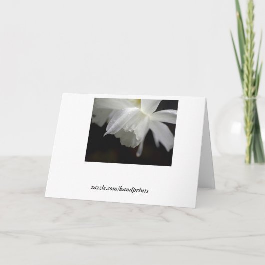 Wenskaarten van Floral (Achterkant)