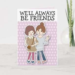 Wenskaarten VAN FRIENDSHIP BEST FRIEND (BFF) Kaart
