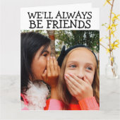 Wenskaarten VAN FRIENDSHIP BEST FRIEND (BFF) Kaart (Gele Bloem)