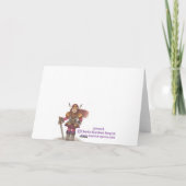 Wenskaarten van het Koninkrijk van de Thanksgiving Feestdagen Kaart (Achterkant)