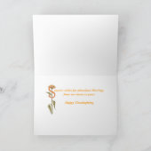 Wenskaarten van het Koninkrijk van de Thanksgiving Feestdagen Kaart (Binnen)