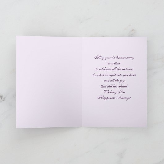 Wenskaarten van Jubileum Kaart (Binnen)