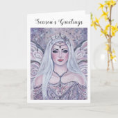 Wenskaarten van Renee over winterseizoenen Kaart (Gele Bloem)