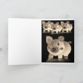 Wenskaarten varkens kaart (Binnen)
