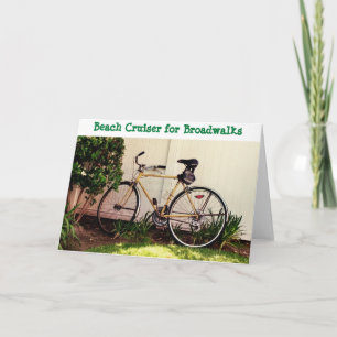 Wenskaarten voor fietsen kaart