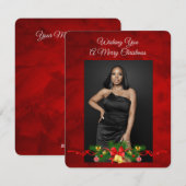 Wenskaarten voor gepersonaliseerde Feestdagen Feestdagenkaart (Voorkant / Achterkant)