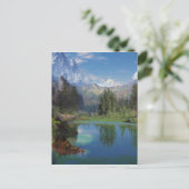 Wenskaarten voor het schilderen van Rocky Mountain Briefkaart (Staand voorkant)