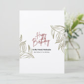 Wenskaarten voor je geliefden. kaart (Staand voorkant)