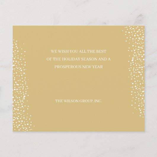 Wenskaarten voor kerstversiering van budgetten (Achterkant)