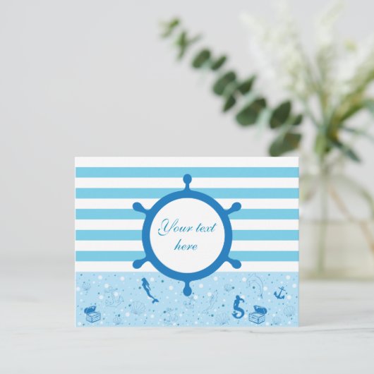 Wenskaarten voor speciale gelegenheden briefkaart (Staand voorkant)