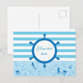 Wenskaarten voor speciale gelegenheden briefkaart (Voorkant / Achterkant)