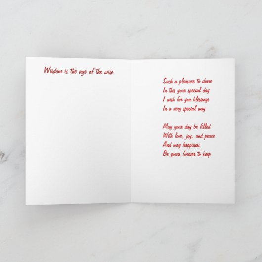 Wenskaarten voor speciale vriendenverjaardagen kaart (Binnen)