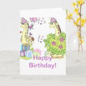 wenskaarten voor verjaardag voor kind kaart (Gele Bloem)