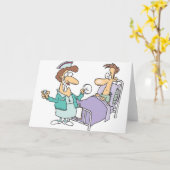 Wenskaarten voor verpleegkundigen en patiënten kaart (Gele Bloem)