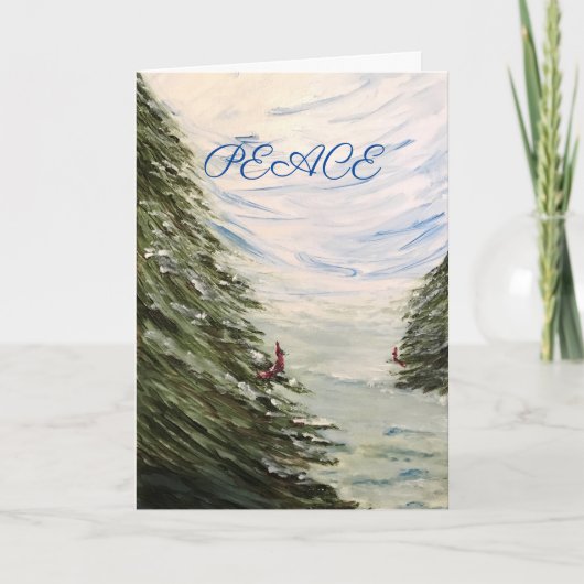 Wenskaarten voor vrede kaart (Voorkant)