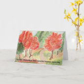 Wenskaarten voor zorgverlening kaart (Gele Bloem)