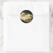 Wensleydale Cheese Ronde Sticker (Tas)