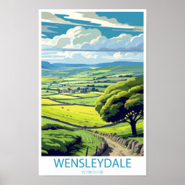 Wensleydale Yorkshire Engeland cadeaus Poster