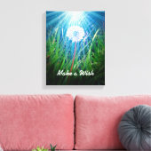 Wenspaardenbloem Ingepakt Canvas Afdruk (Insitu (Woonkamer))
