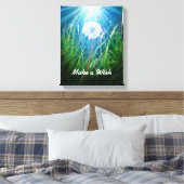 Wenspaardenbloem Ingepakt Canvas Afdruk (Insitu (Slaapkamer))