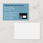 Wensreinigings- en drukwassen visitekaartje (Voorkant / Achterkant)