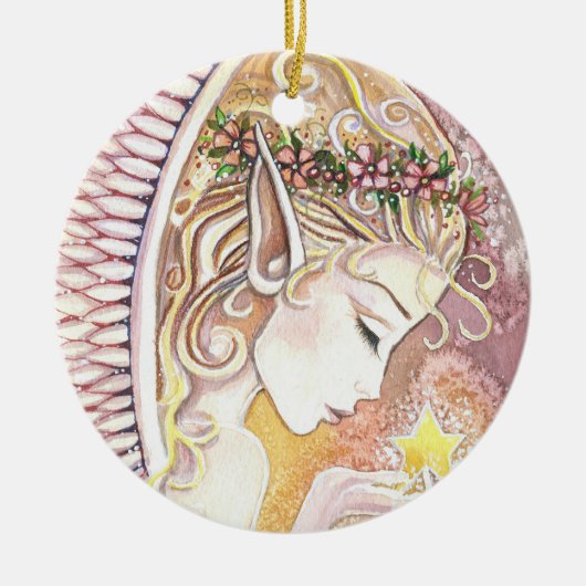 Wensster Engel Ornament (Voorkant)