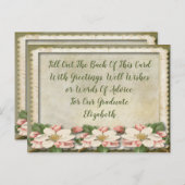 wenst Afstudeerder  Advice Afstuderen Card Briefkaart (Voorkant / Achterkant)